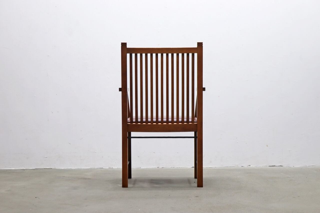 AREA エリア A-1-A 本革 ウォールナット アーム ダイニングチェア 1 AREA エリア A-1-A 本革 ウォールナット アーム ダイニングチェア 6