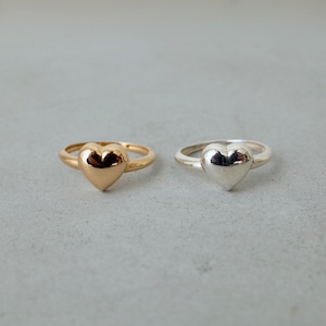 Small Round Heart Ring [WM-RG103]