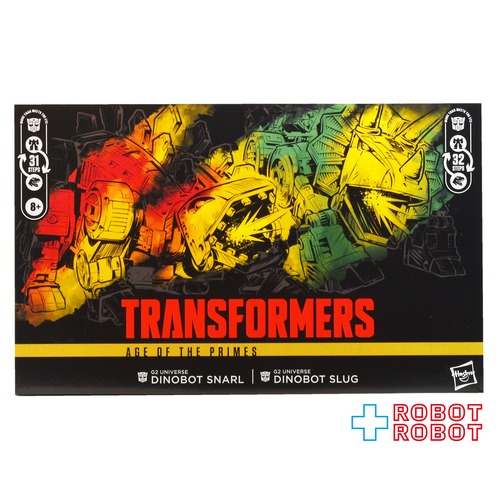 ⚫️ハズブロ トランスフォーマー・ジェネレーションズ トランスフォーマー エイジ・オブ・ザ・プライム G2ユニバース スラッグ & スナール 未開封  ♦︎１号店商品
