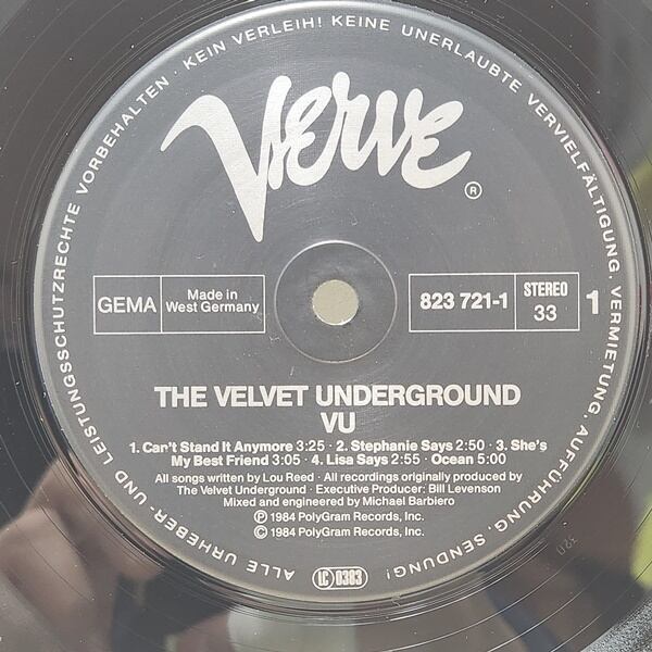 The Velvet Underground / VU [823 721-1] - 画像3