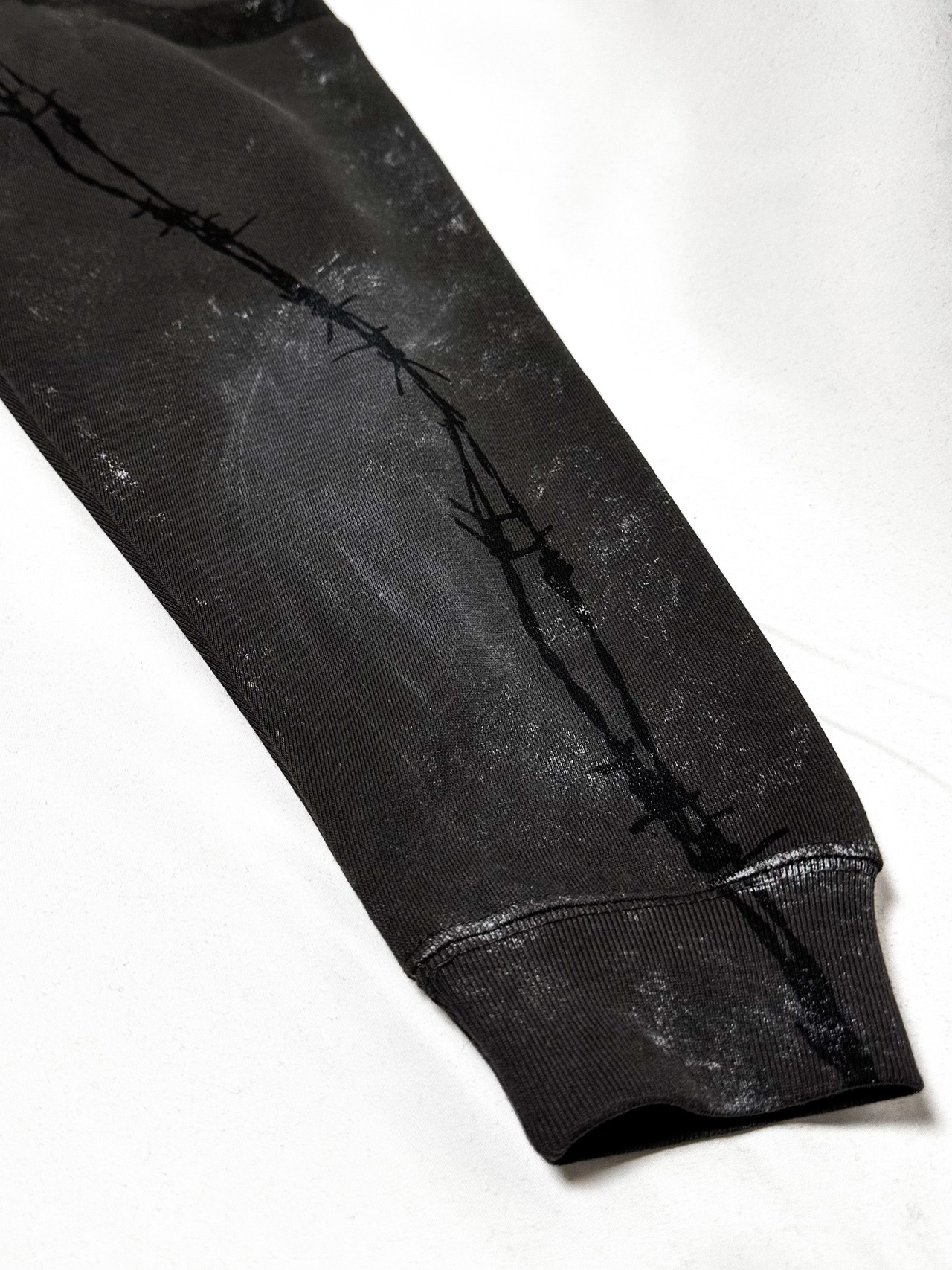 UNFINISHED アナーキーマークダメージトレーナー25025