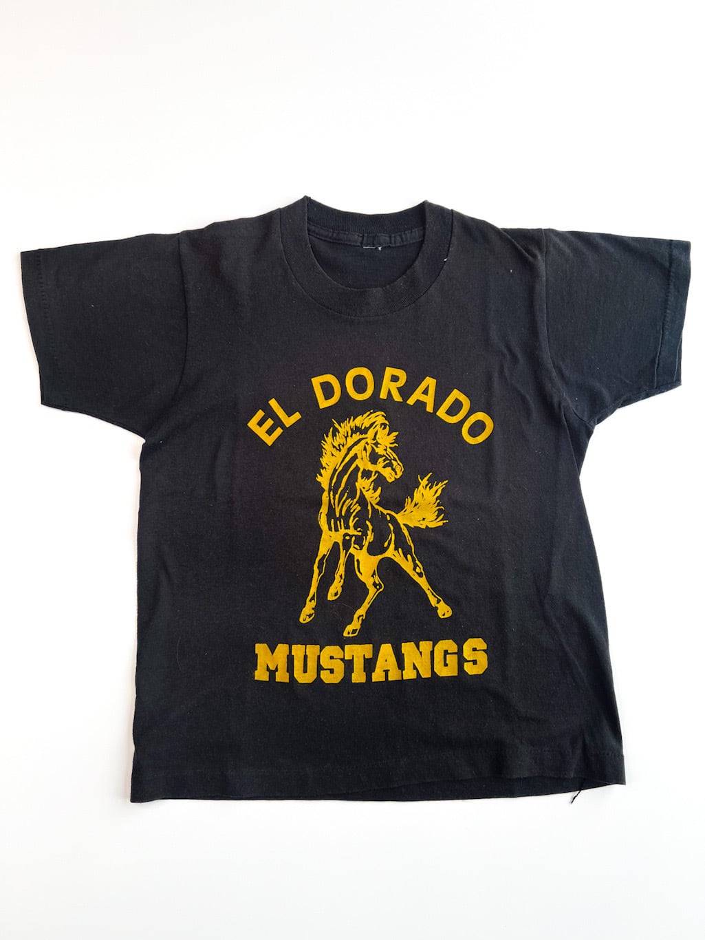 【130cm】VINTAGE 80's 馬 半袖Tシャツ【10239】※