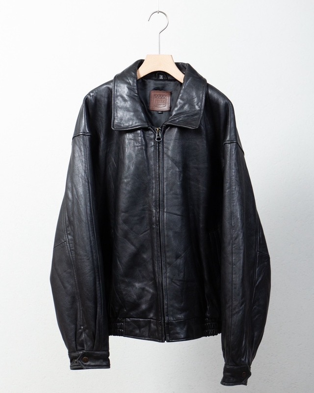 leather zip up jacket
