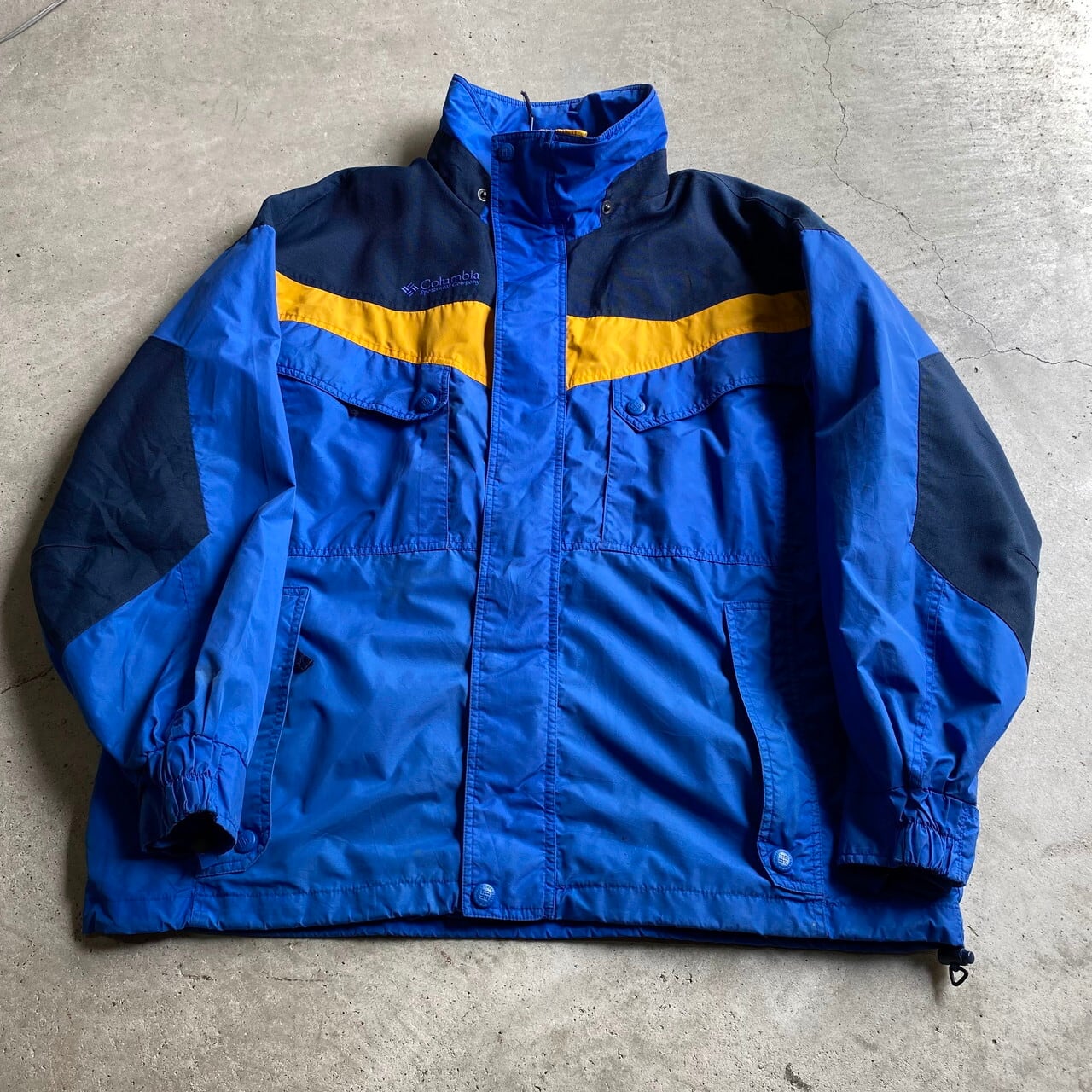 ビッグサイズ 90〜00年代 Columbia コロンビア ハイネック マウンテン