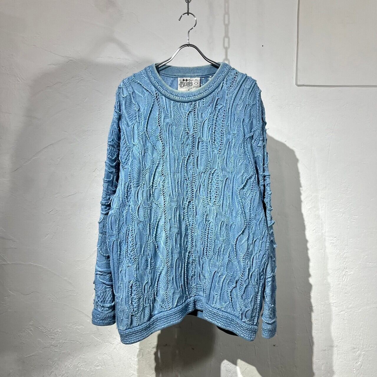 90s COOGI 3D Cotton Knit Australia製