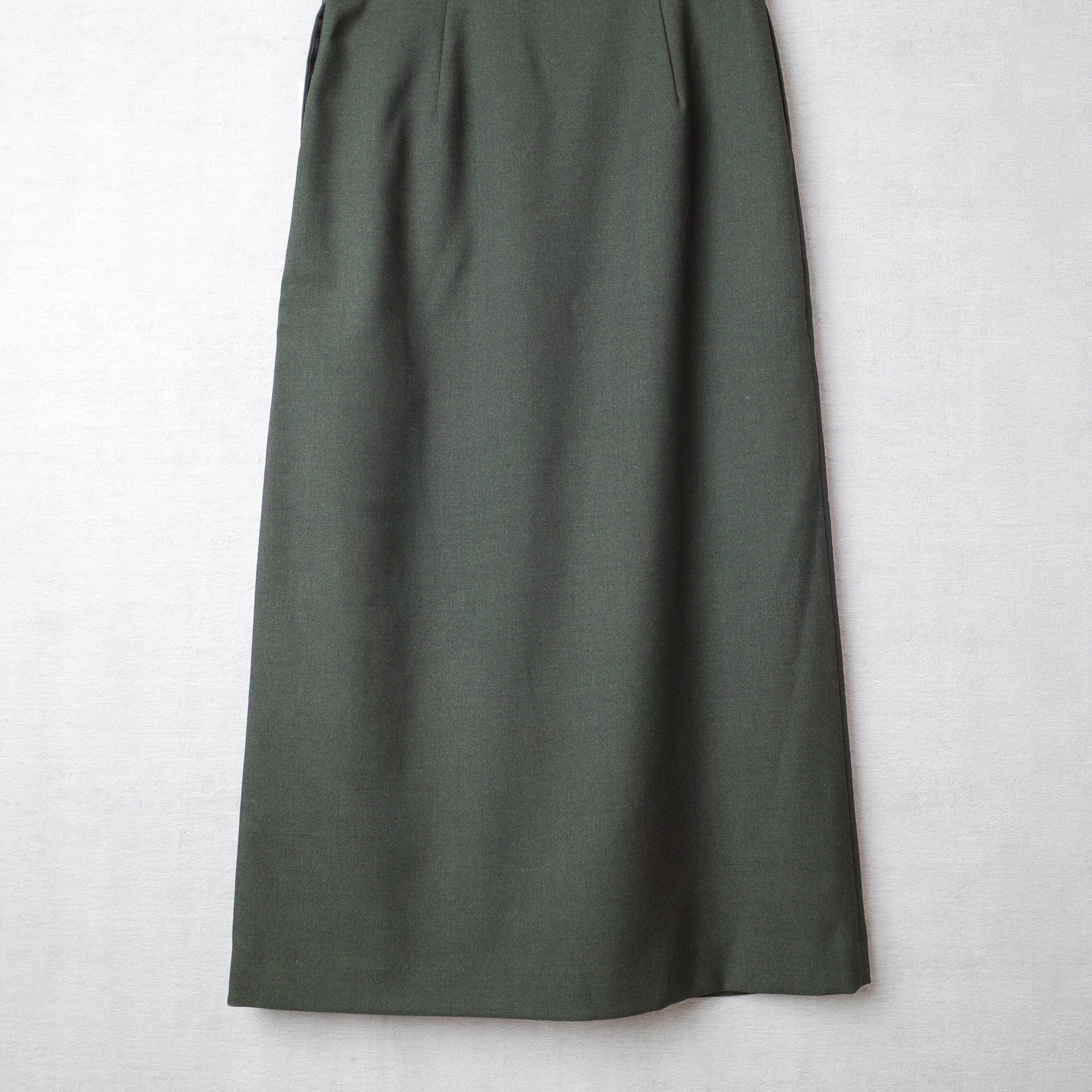 [NEW] RIM･ARK	SLIT SKIRT KHAKI 460BAL31-0230