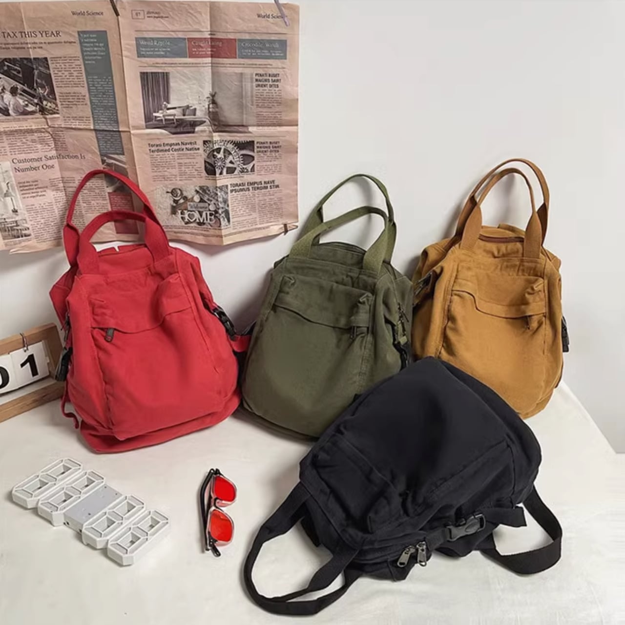 カジュアルキャンバス2WAY 手提げ&リュック Ln00051