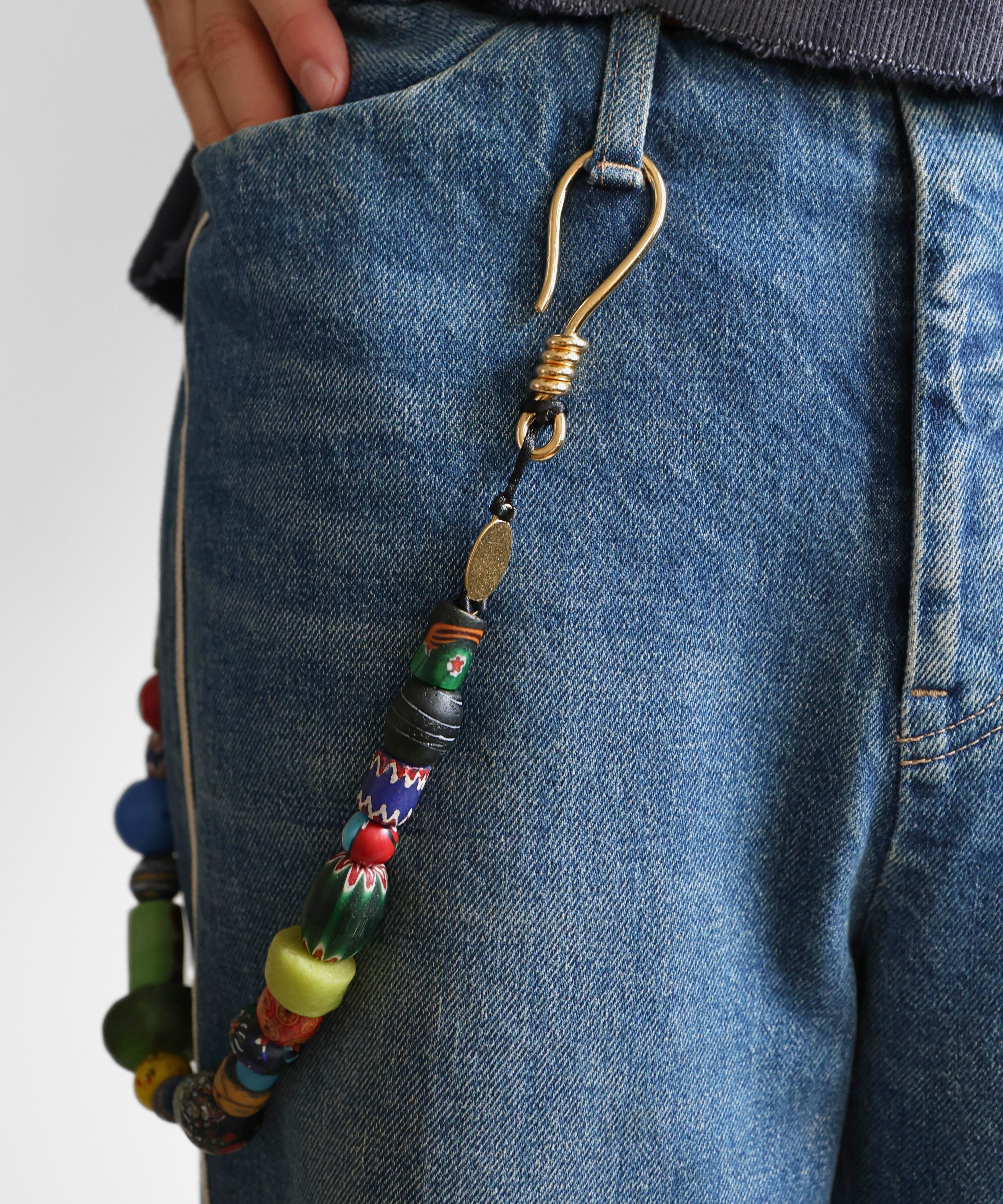 Lamrof /LM-26FW-AC01 AFRICAN BEADS CHAIN by SHITABAKABA
