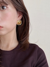 SS ヴィンテージスクエアピアス