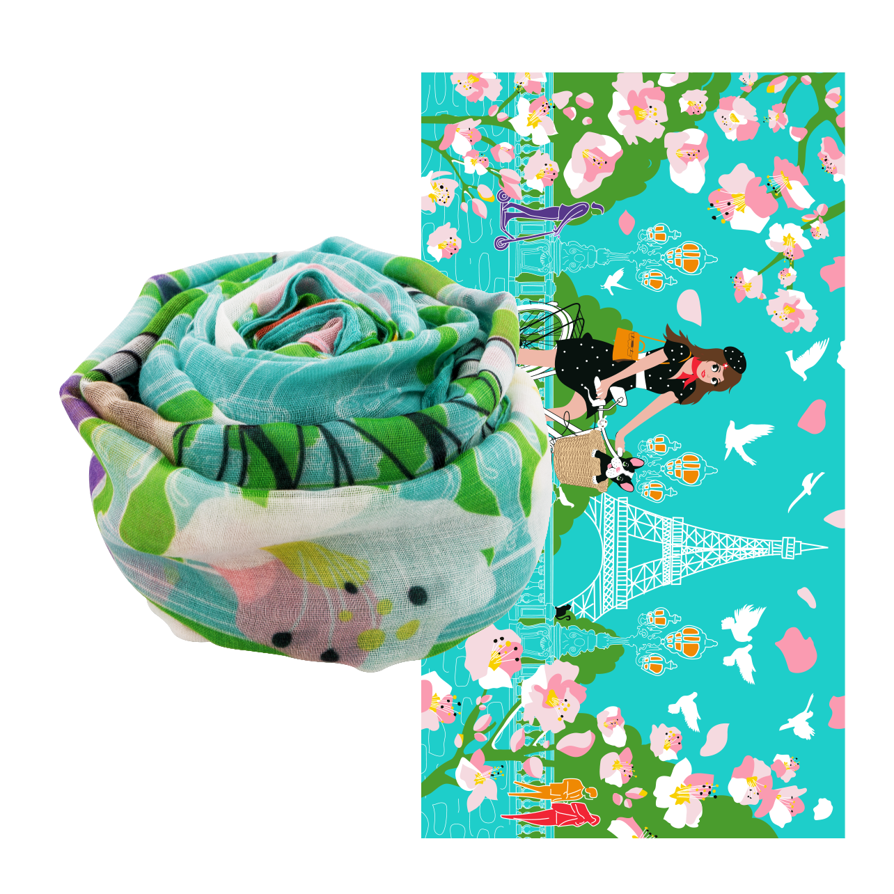 Pylones スカーフ | フランス輸入雑貨 PYLONES JAPON