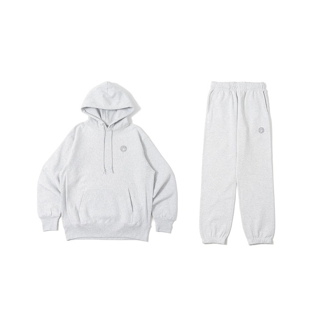 HEAVY WEIGHT HOODIE  SETUP GRAY