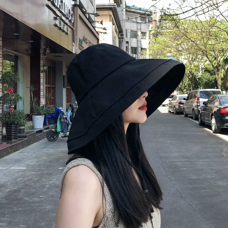 帽子 レディース UVカットハット 日よけ 日よけ帽子 紫外線対策 つば広 あご紐 無地 シンプル かわいい 大人可愛い きれいめ カジュアル 大人 おしゃれ お洒落 大人女子 こなれ感 ラブリー キュート ガーリー エレガント 送料無料 存在感 フェミニン 春 夏 リゾート 旅行 海 プール ビーチ 韓国 韓国系 ファッション コーデ スタイル モテ トレンド 流行 インスタ映え ワンサイズ フリーサイズ キャメル ベージュ ネイビー イエロー ブラック