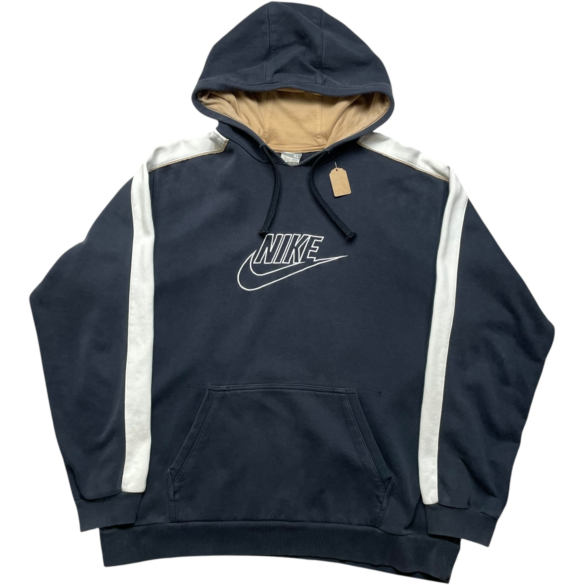 《XL》 NIKE ナイキ スウェットパーカー ワンポイント 刺繍 no.6333