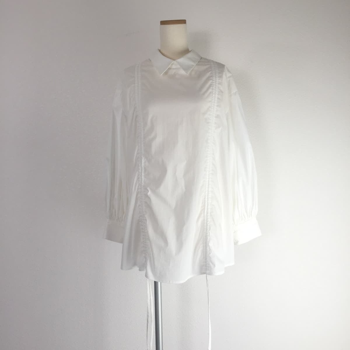 21SS Ameri VINTAGE アメリヴィンテージ 2WAY GATHER VOLUME SHIRT