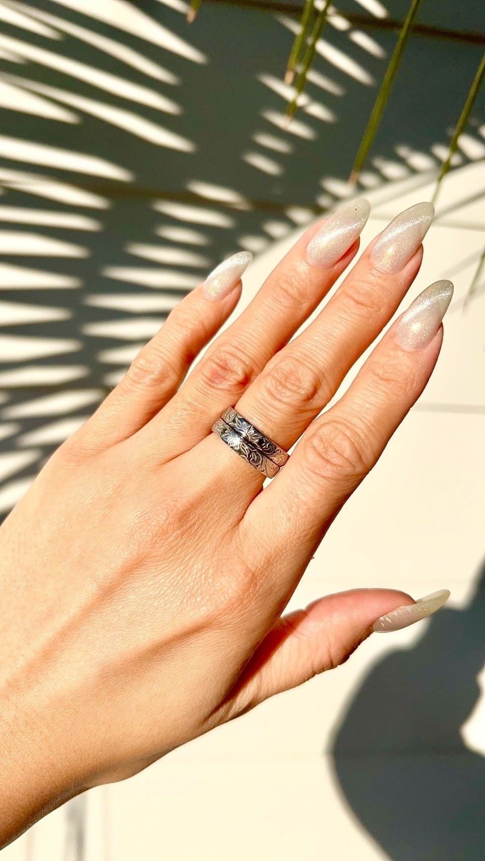 LIFE is sun flowerリバーシブルリング(ゴールド、グリーンゴールド、ピンクゴールド) ¥10,000+tax(¥11,000)