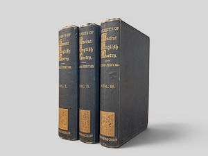 【SL1287】Reliques of Ancient English Poetry: Consisting of Old Heroic Ballads, Songs, and Other Pieces of Our Earlier Poets, Together with Some Few of Later Date. Complete set in 3 volumes (1889) /Thomas Percy