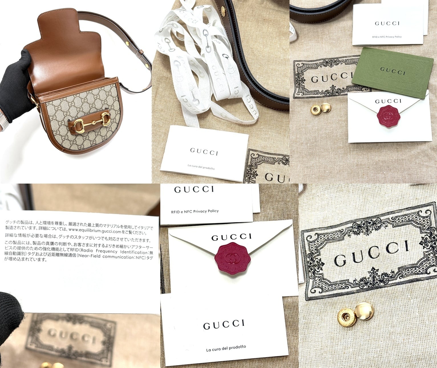 グッチバッグ ラウンドバッグ ホースビット バッグ すぐ届く GUCCI