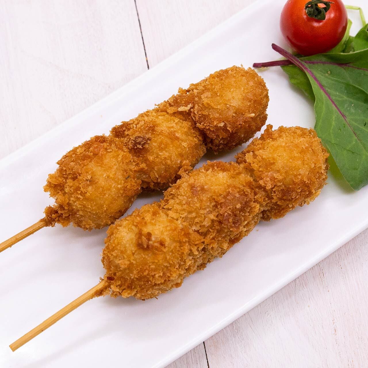 アクリルキーホルダー うずらの卵串とハムカツ串 Amazon.co.jp: 冷凍食品 串揚げ うずら卵串フライ 8本 カネセイ食品