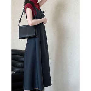 U-neck sleeveless dress　10786