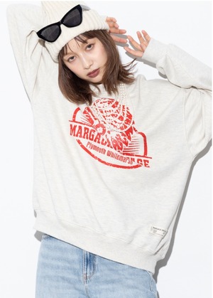 【MARGAUX VINTAGE】ロゴスウェット