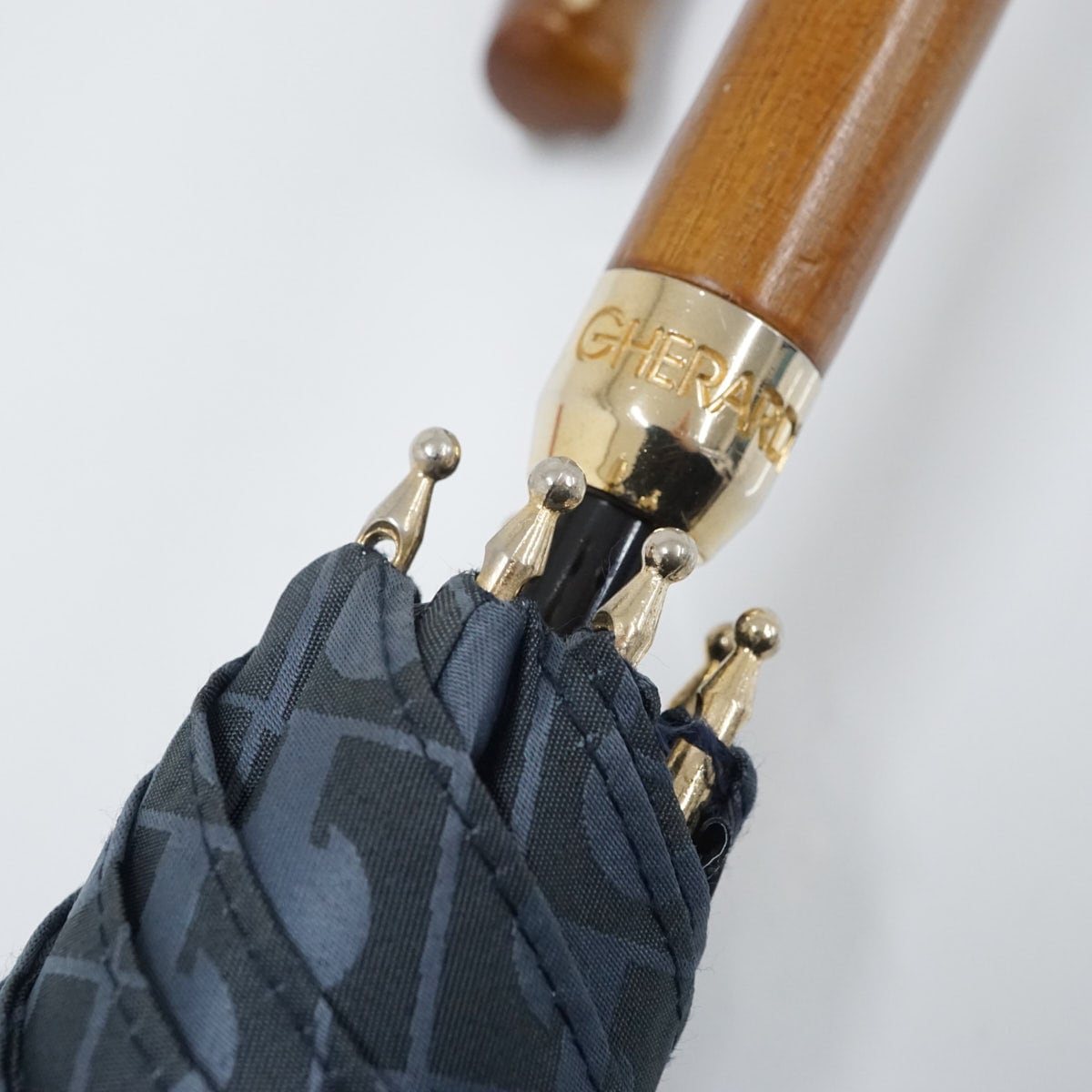 日傘 GHERARDINI ゲラルディーニ 晴雨兼用日傘 USED美品 ネイビー