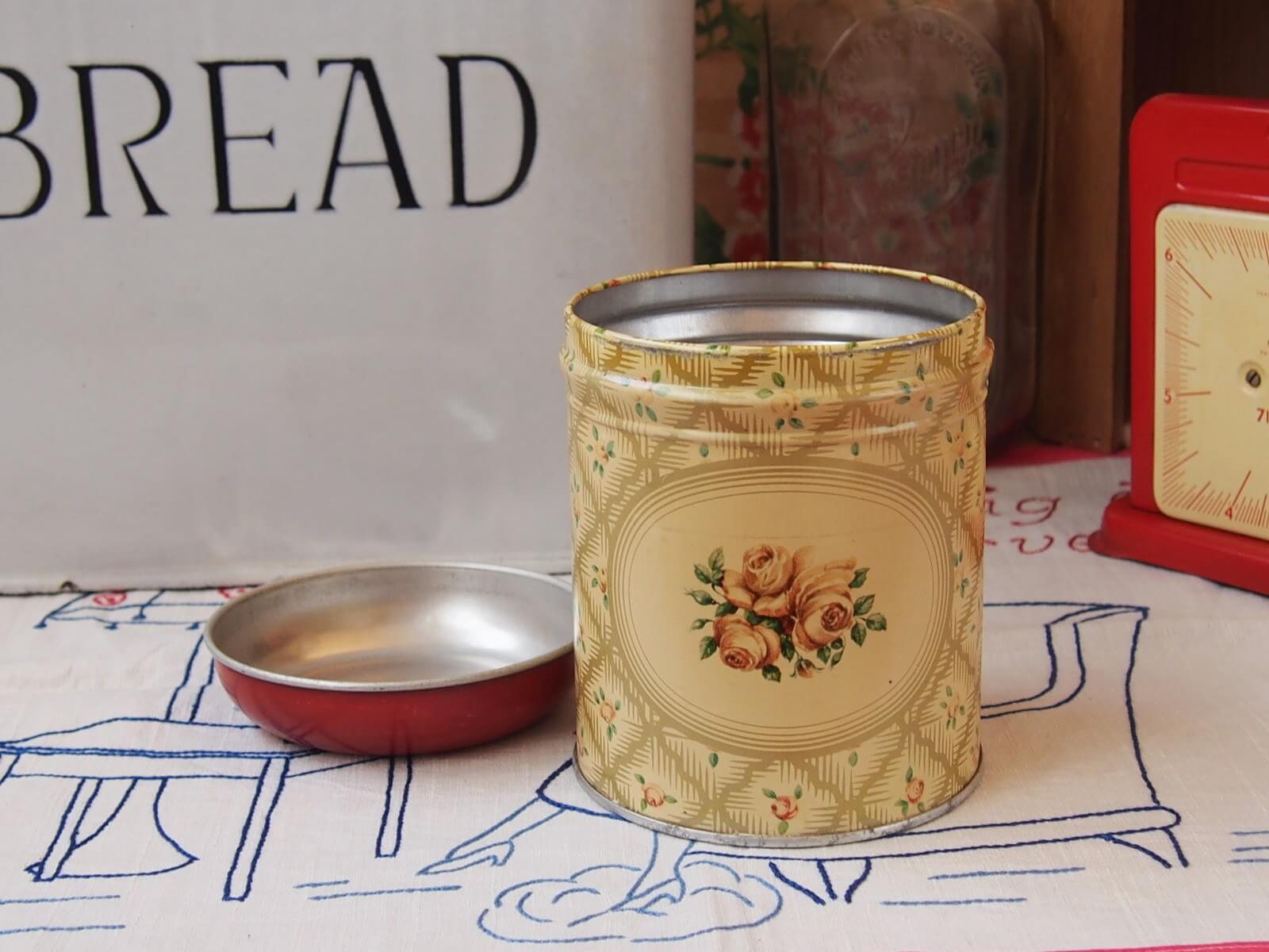 イギリスアンティーク アルミキャニスター TEA | Bonny Bee