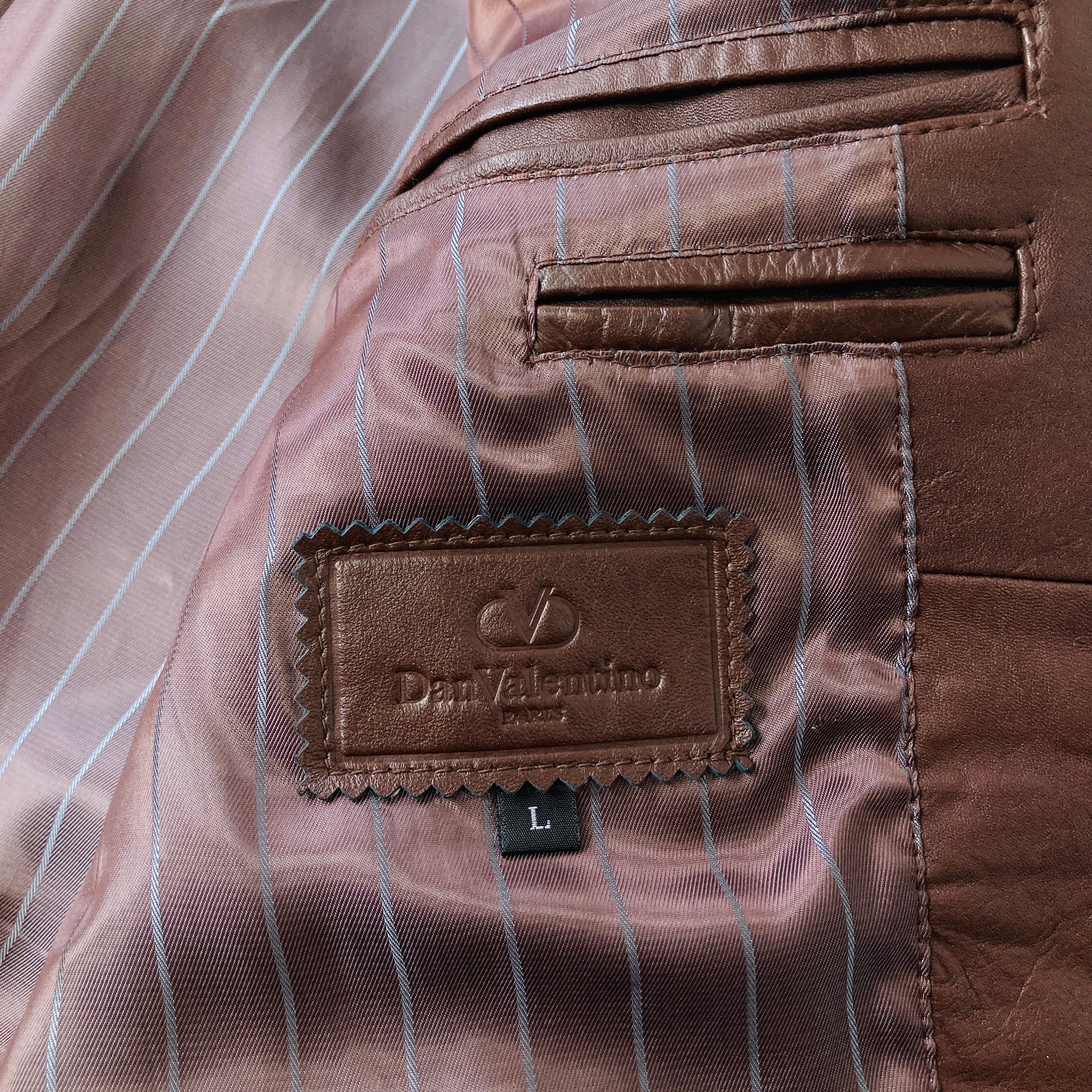 Dan Valentino Paris 馬革レザー テーラードジャケット | LONELINESSEN