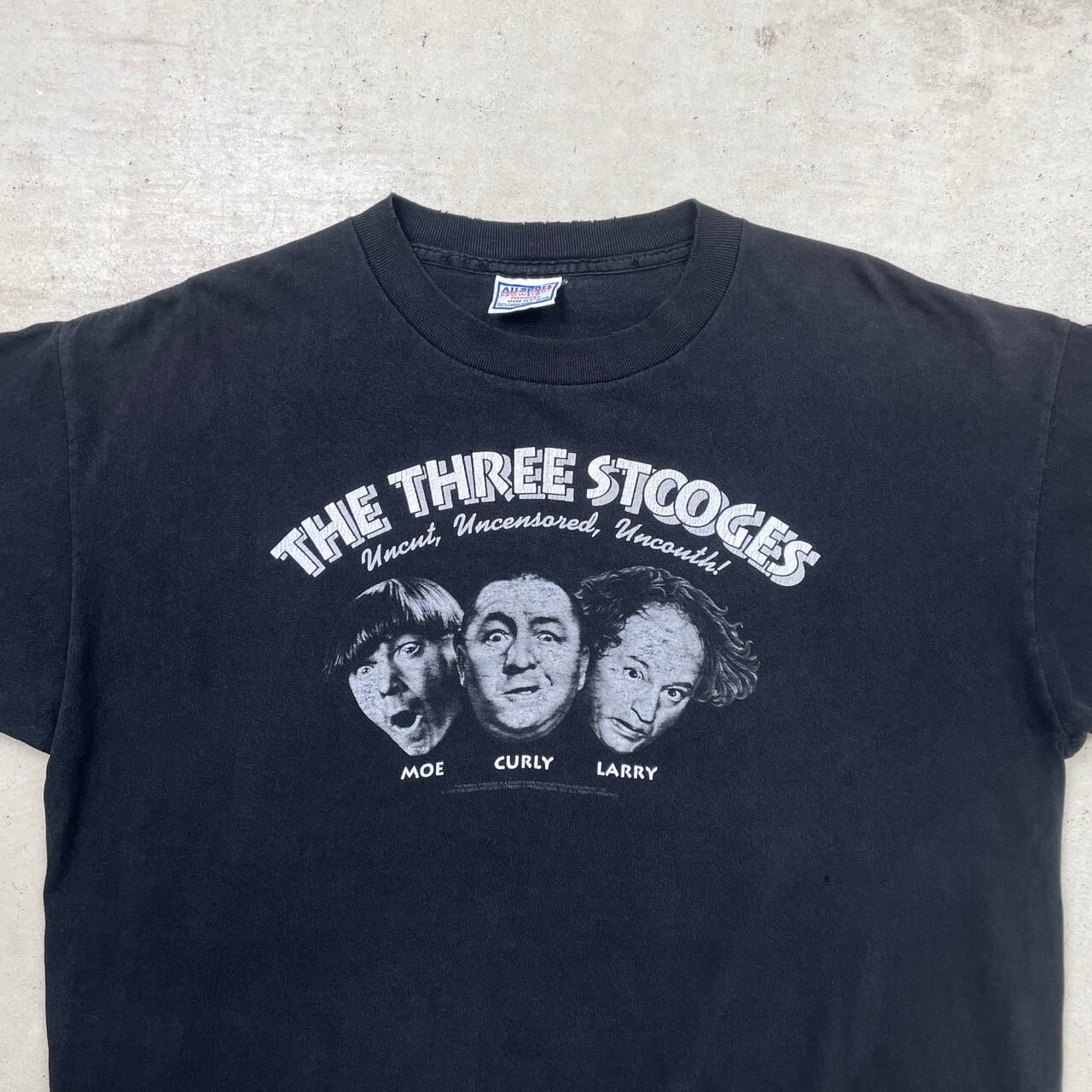 90年代 USA製 THE THREE STOOGES 三ばか大将 フォトプリントTシャツ 