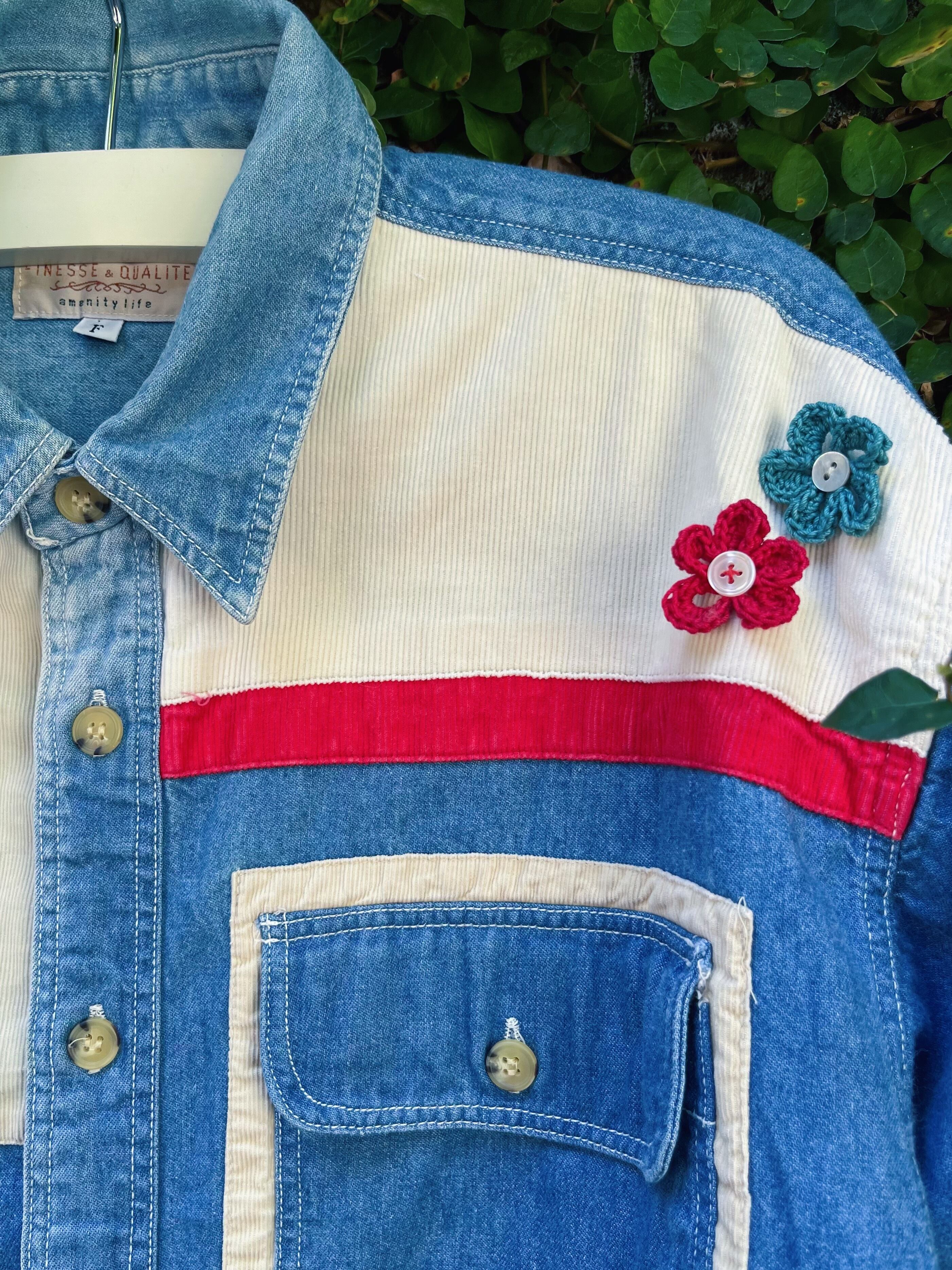 remake ✂︎ dwarf's room patchwork shirt