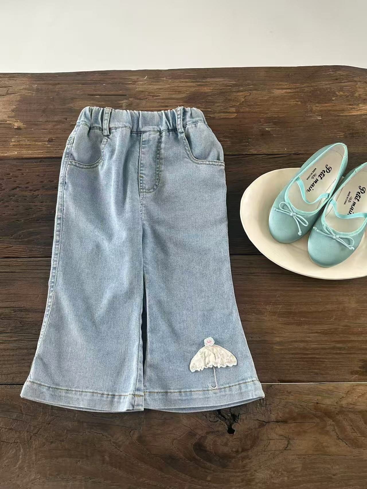 [aiai] Sweet Umbrella Denim Pants / [아이아이] 스위트우산데님팬츠