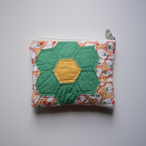 1900s American quilt pouch [029]