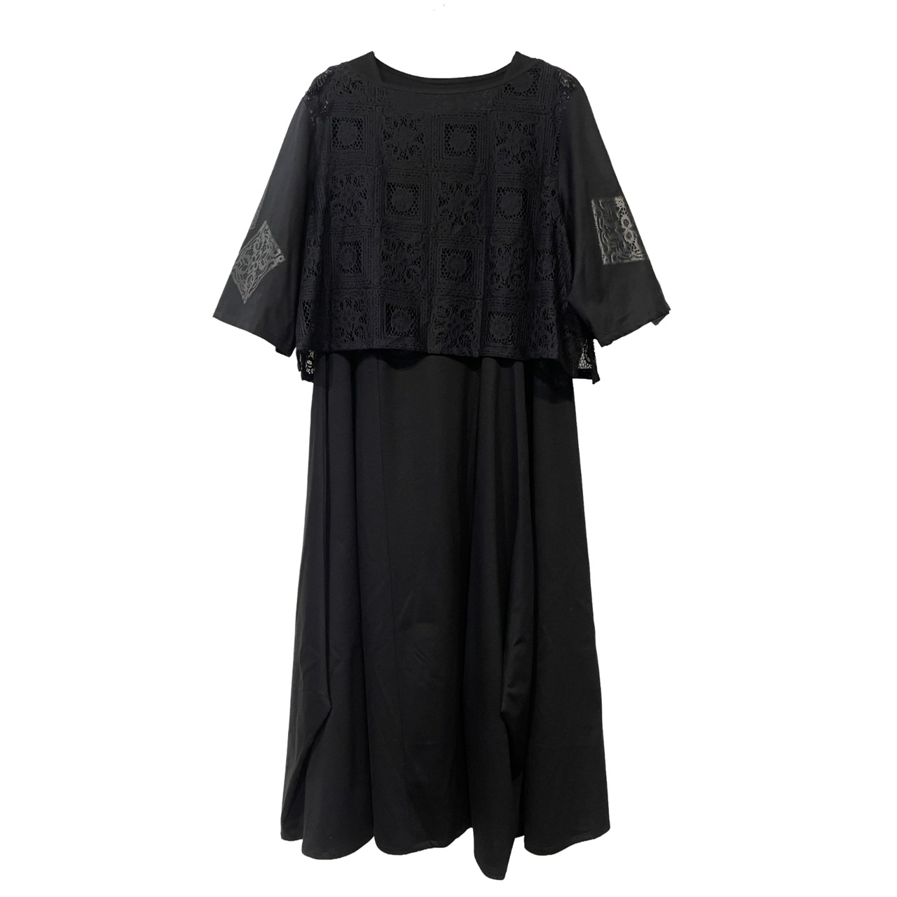 【最新作】タイルレース＋スムースアンサンブル【262-7237】Lace + Smooth Ensemble
