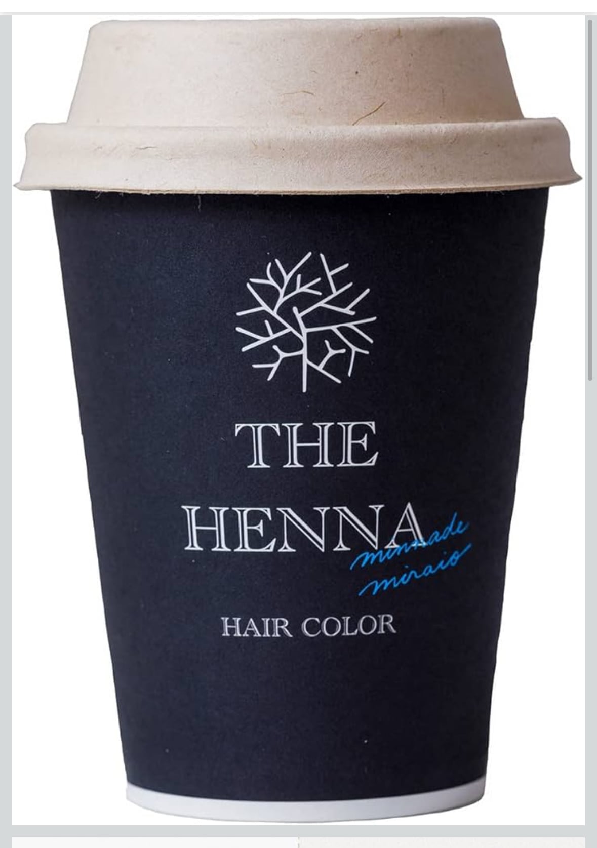みんなでみらいを】THE HENNA 国産 ヘナ ダークブラウン《簡単 お試し