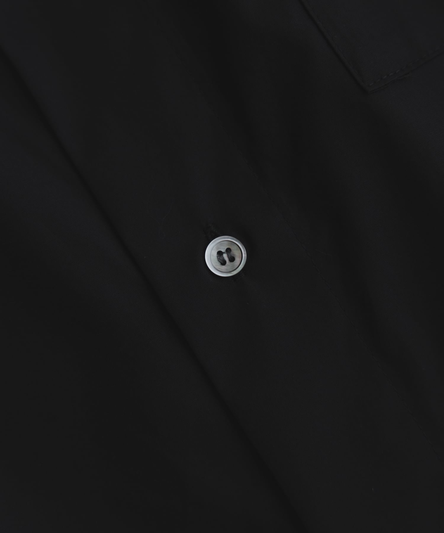 THOMAS MASON】loose basic oversize shirt〈 Black 〉 | remer