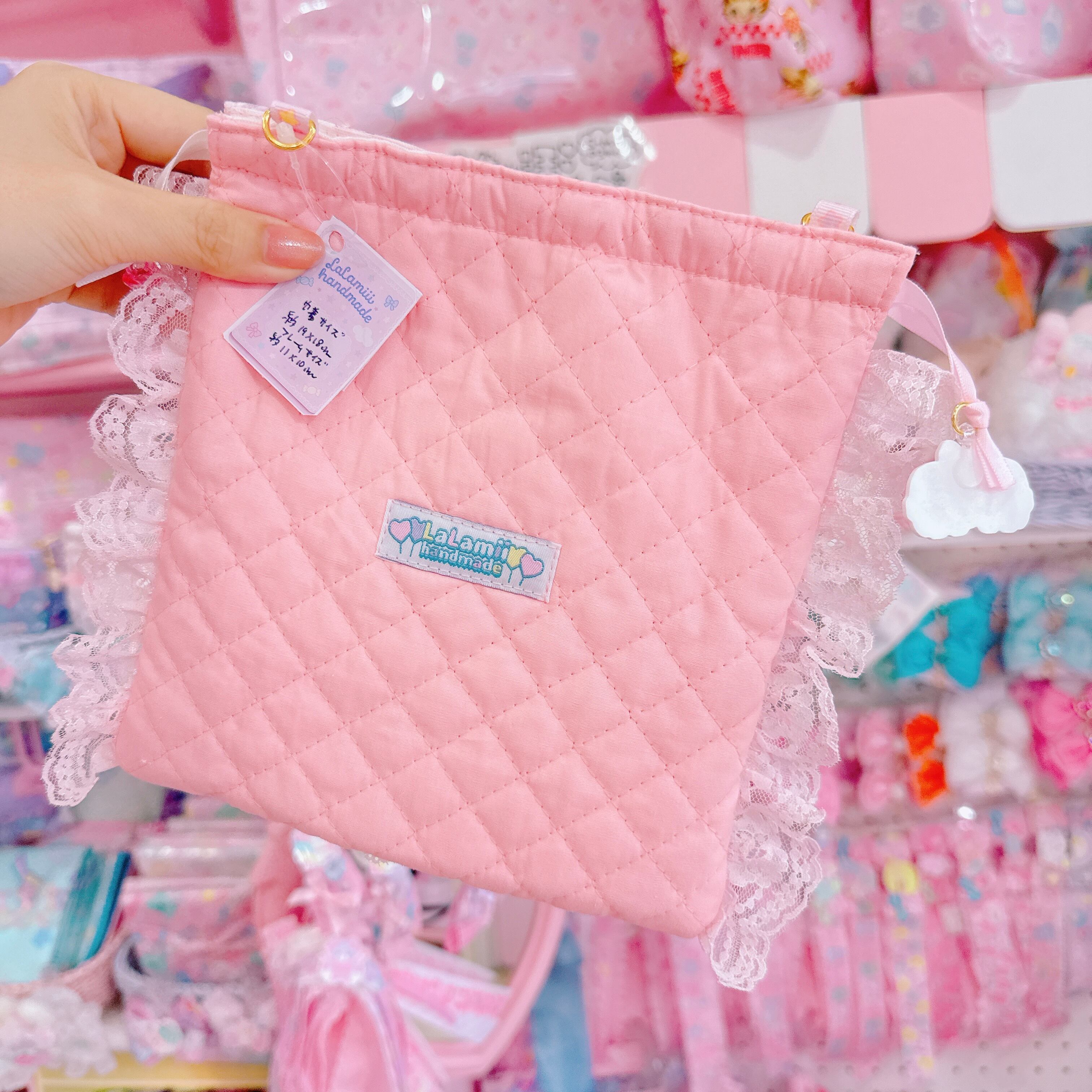 【E3】79-5 2wayぬいぐる巾着(ショルダーひも別売)