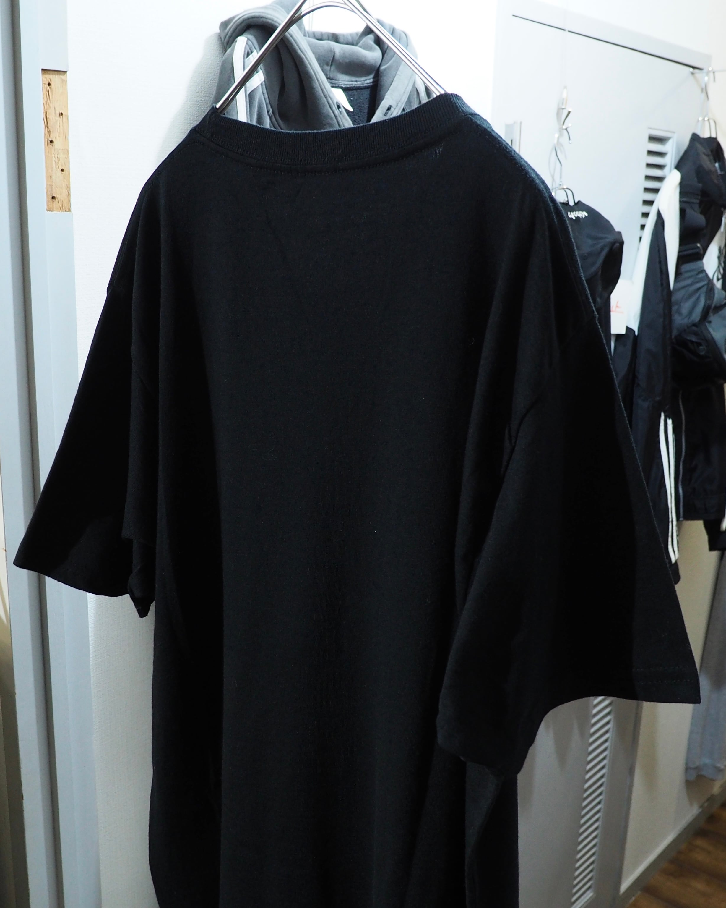 ” 肋骨 ” Rib cage × Spider Wed printed Black SS Tee