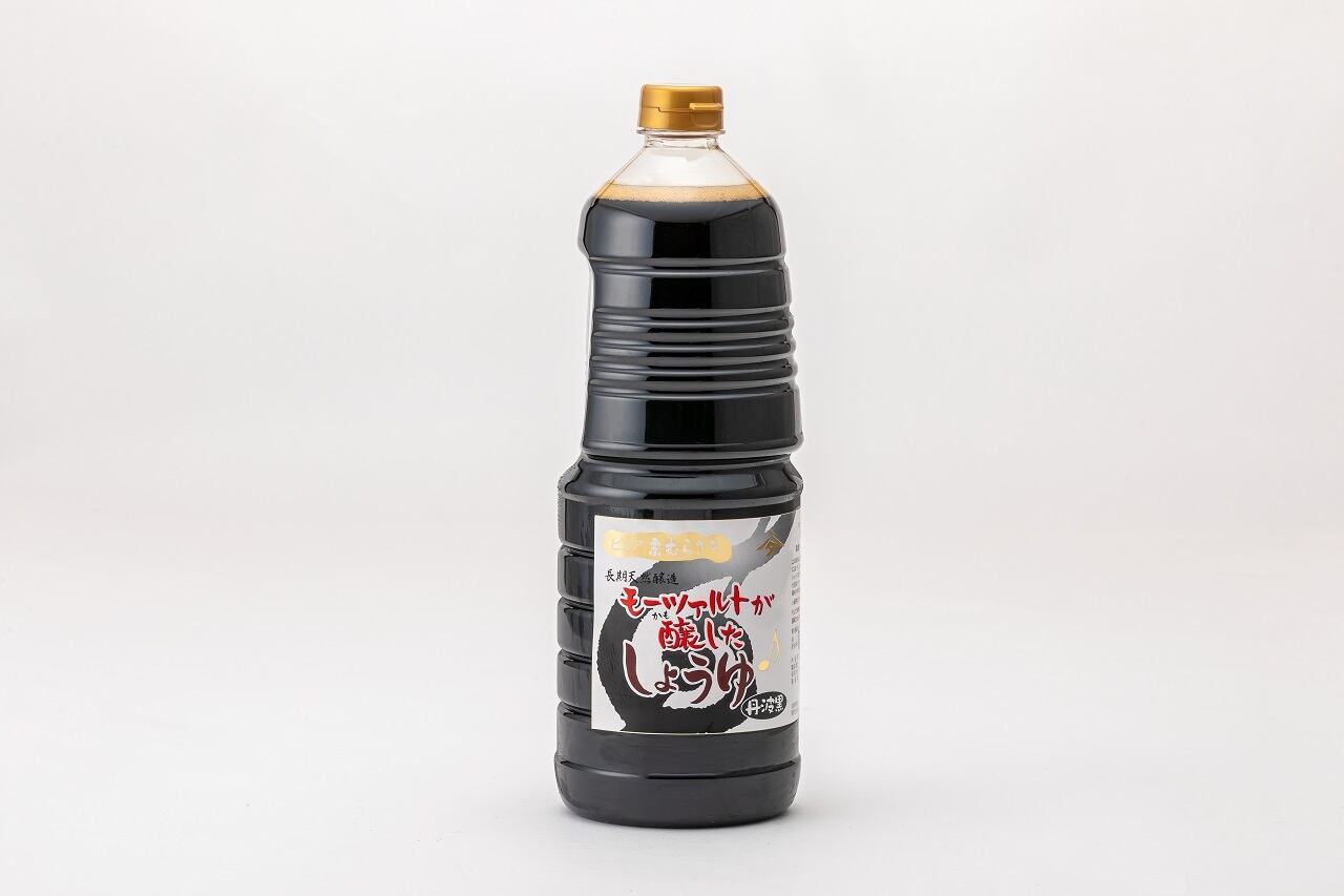 モーツァルトシリーズ 丹波黒豆しょうゆ(無添加) 1800ml