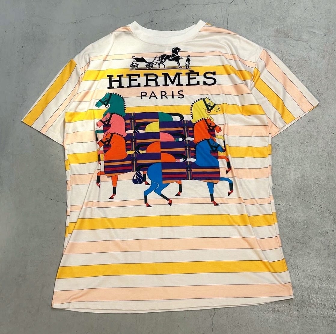 1980〜1990s bootleg HERMES T-shirt【高円寺店】