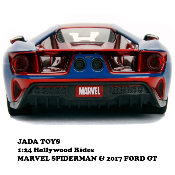 JadaTOYS 1/24 MARVEL SPIDER-MAN & 2017 FORD GT 【スパイダーマン
