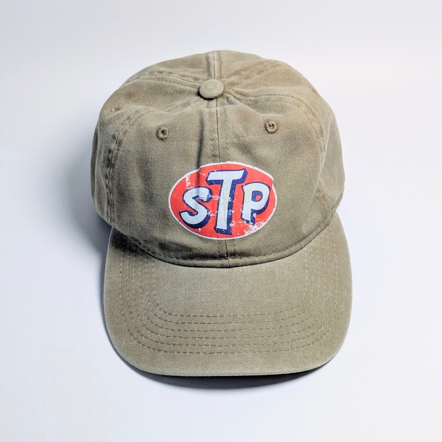【 STP(エスティーピー) 】 6パネルCAP / ベースボールキャップ / ビンテージ加工 / ウォッシュ加工 / ピグメント加工 〚アメリカン雑貨 アメトイ〛
