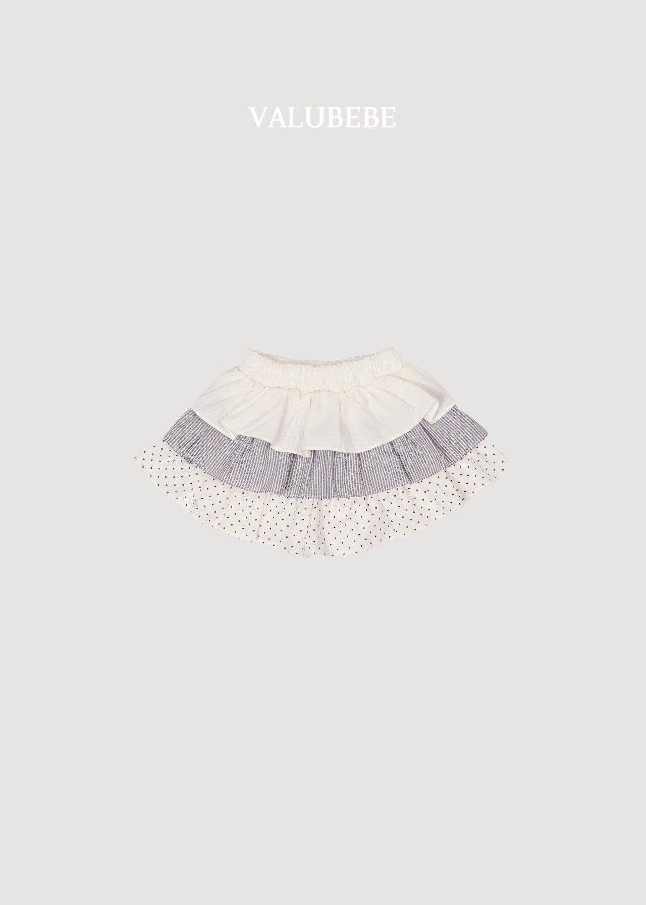 送料無料【予約】/ フリルカンカンスカート /valubebe