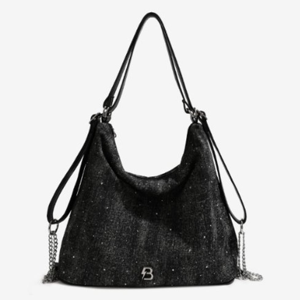 canvas shoulder bag / l0306