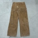 70s Carhartt used double knee pants