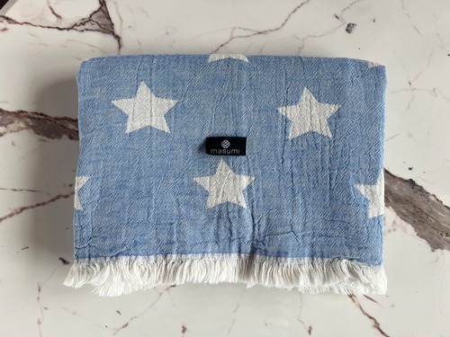 Peshtemal from Buldan Double sided Star Cotton100% ペシュテマル ブルダン 二層織りスター柄