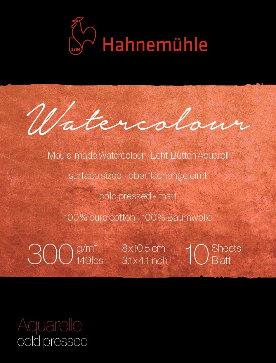 Hahnemühle ハーネミューレ 水彩紙 ミニパッド ザ コレクション Hahnemühle ハーネミューレ 水彩紙 ミニパッド ザ コレクション