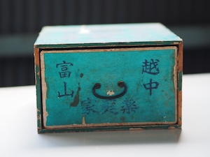 越中富山 古い家庭薬箱