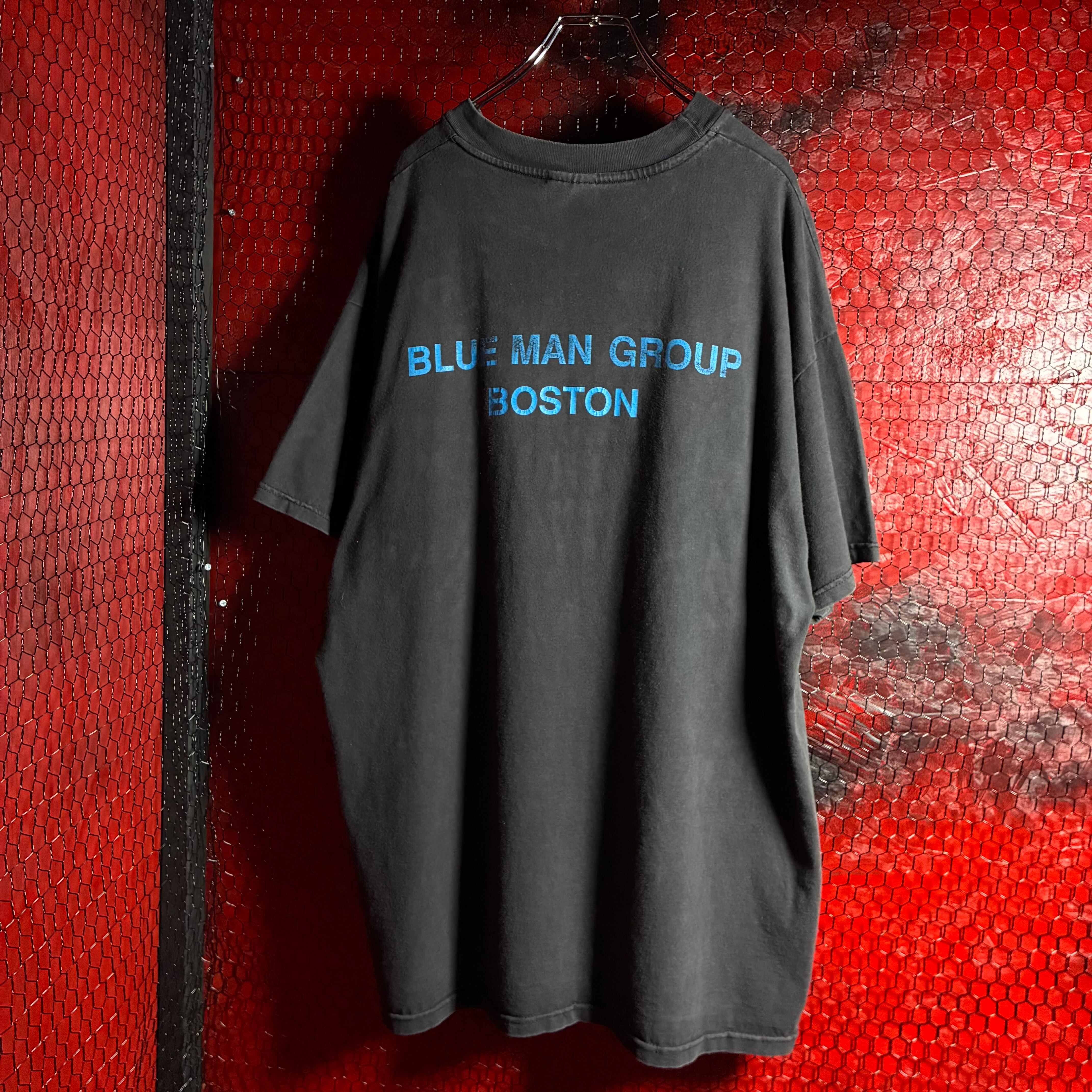 00s Hanes BLUE MAN GROUP ミュージックTシャツ ブルーマン | 古着屋