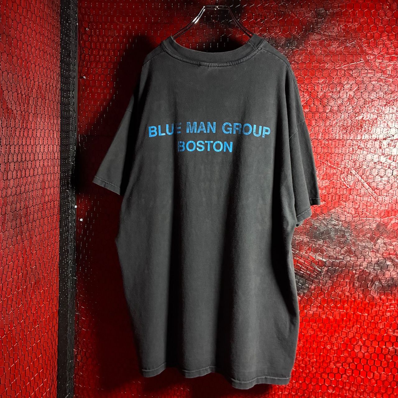 00s Hanes BLUE MAN GROUP ミュージックTシャツ ブルーマン