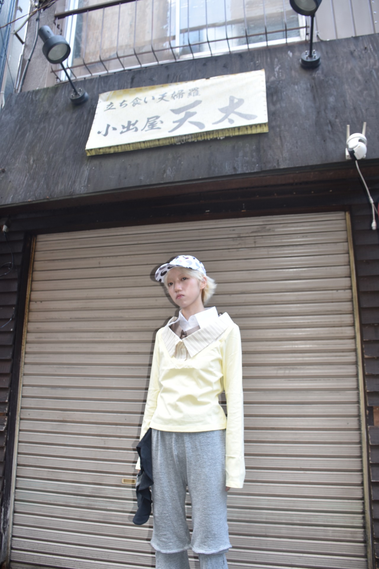 TEXEVASION - MULTI-COLLAR BLOUSE (LIGHT YELLOW) | RCv