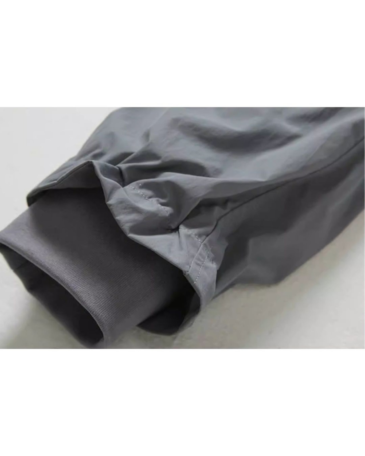 ジップアップオーバーサイズブルゾン　S0356